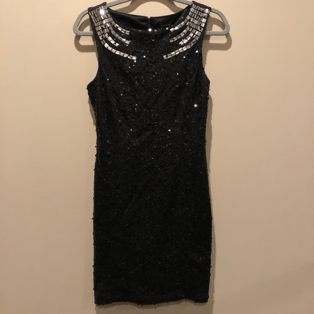 Sequined cocktail dress